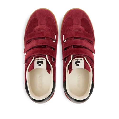 Isabel Marant Baskets Beth À Attache Scratch - Rouge - 35-36