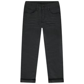 Pantalon Slim Uni Effet Crinkle Pour Garçon - Charbon