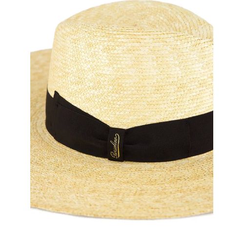 Borsalino Chapeau Sophie En Paille Tressée Tressée - Tons Neutres