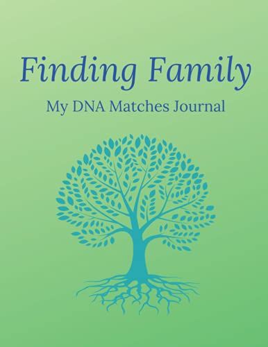 Finding Family My Dna Matches Journal: A Workbook To Organise And Record Everything About Your Dna Matches