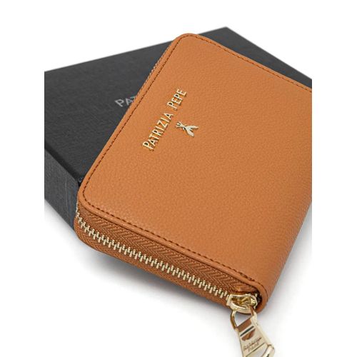 Patrizia Pepe portefeuille en cuir - Orange