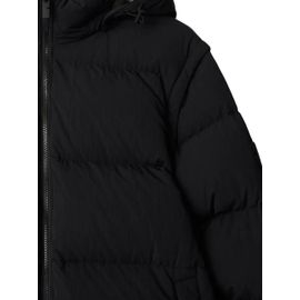 Burberry Veste Matelassée À Manches Détachables - Noir