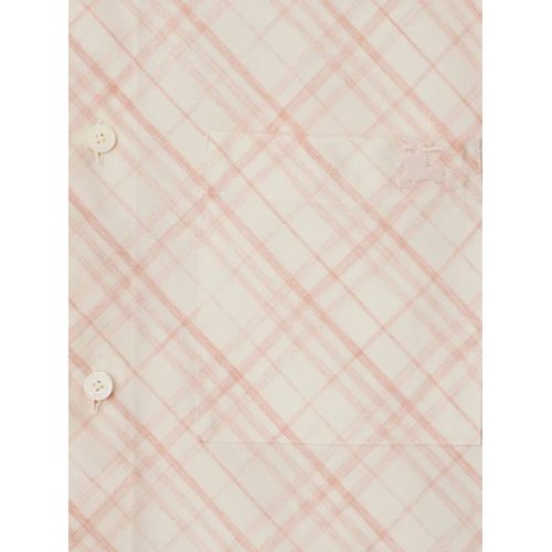 Burberry Chemise À Carreaux - Rose