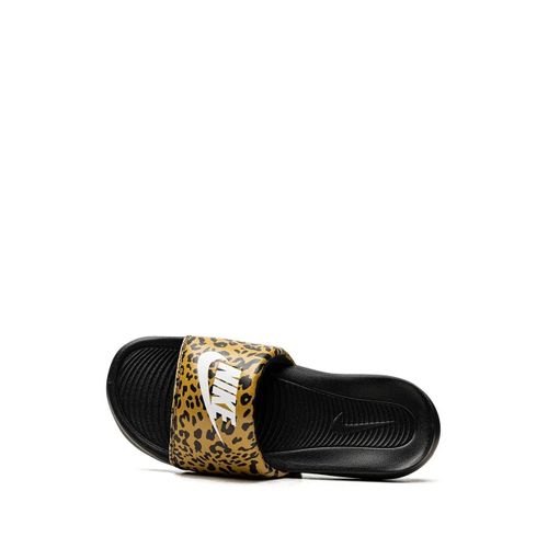 Nike Claquettes Victori One 'cheetah Print' - Noir