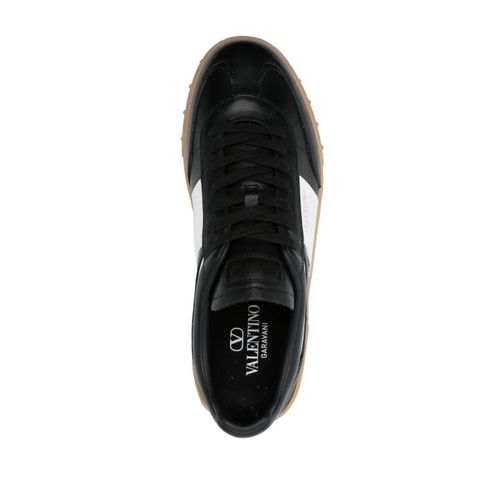Valentino Garavani Baskets Rockstud En Cuir - Noir