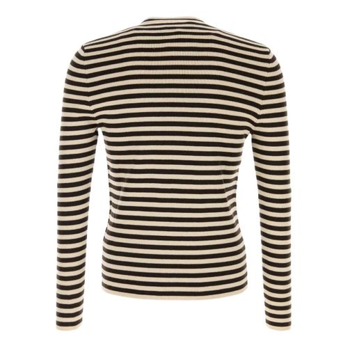 Prada Pull À Rayures - Tons Neutres