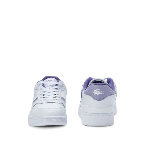 Lacoste Baskets T-Clip À Plateforme - Blanc