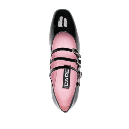 Carel Paris Escarpins Kina 40 Mm À Fini Verni - Noir