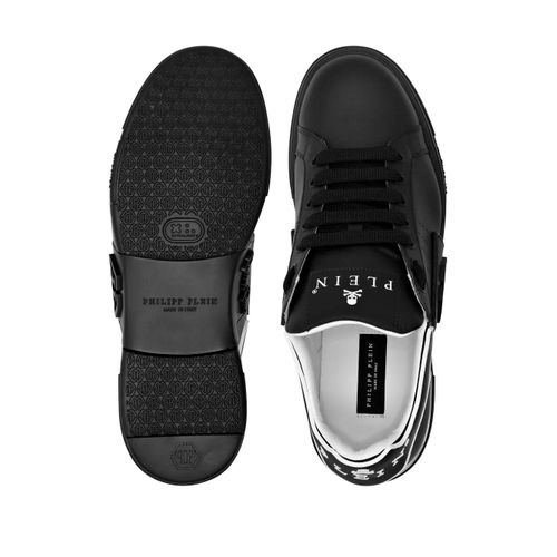 Philipp Plein Baskets À Plaque Logo - Noir