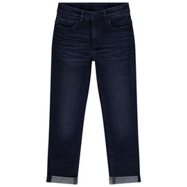 Jean Droit En Denim Avec Motif Embossé Sur La Poche Pour Garçon - Bleu