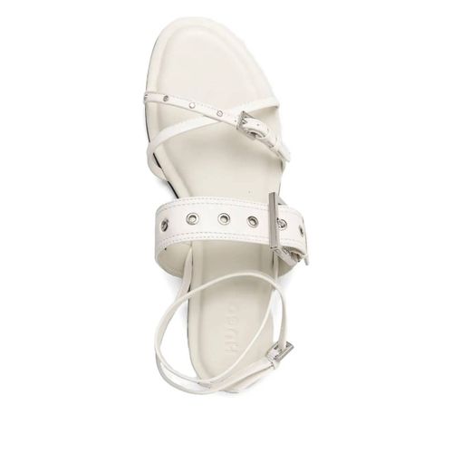 Hugo Sandales À Boucle - Blanc