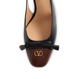 Valentino Garavani Escarpins Valet Du Roi 60 Mm À Bride Arrière - Noir