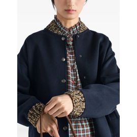 Prada Chemise À Carreaux - Marron