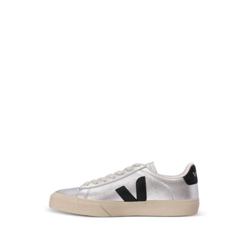 Veja Baskets Campo En Cuir - Argent