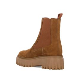 Hogan Bottines À Empiècement Élastiqué - Marron