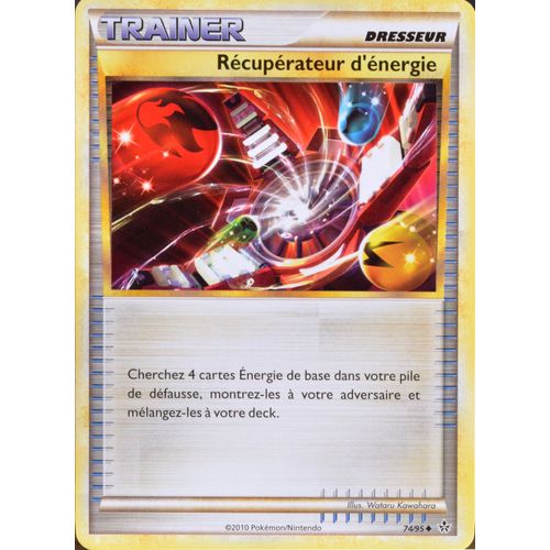 Carte Pokémon 74/95 Récupérateur D'énergie Hs Déchainement Neuf Fr