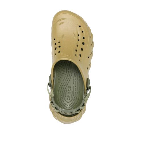 Crocs Sandales Echo À Design Perforé - Vert