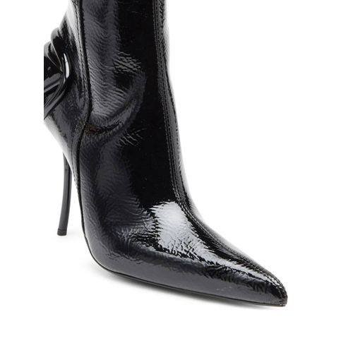 Diesel Bottines En Cuir 110 Mm - Noir
