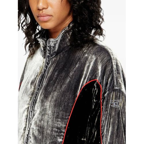 Diesel Doudoune G-Riffin À Fermeture Zippée - Argent