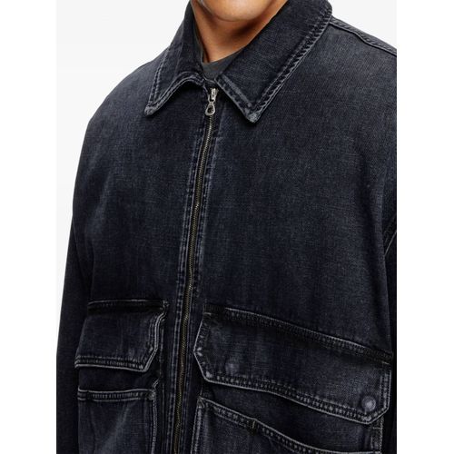 Diesel Veste D-Kurz En Jean - Noir