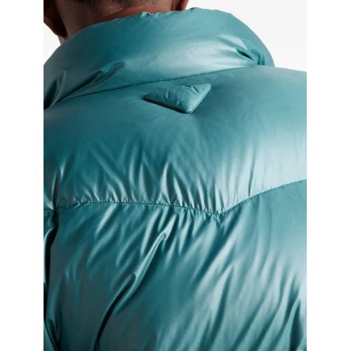 Prada Doudoune À Plaque Logo - Vert