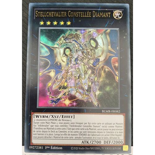 Yu Gi Oh Blmr Fr082 Stellchevalier Constellée Diamant Ultra Rare