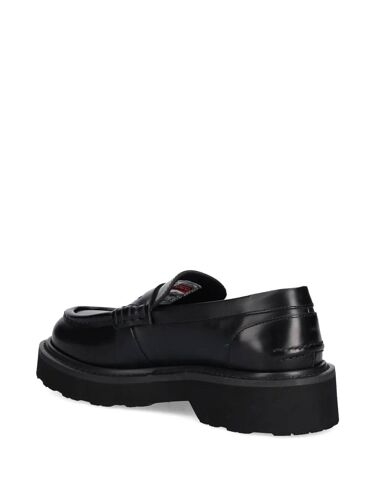 Kenzo Mocassins En Cuir - Noir