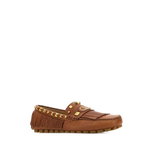 Valentino Garavani Mocassins Fastaway - Marron