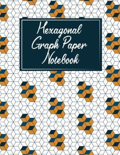 Hexagonal Graph Paper Notebook: Composition Notebook For Engineers & Organic Chemistry ; " 8.5x11"