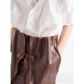 Prada Chemise À Boutonnière - Blanc