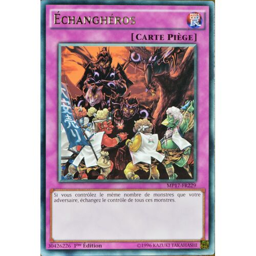 Carte Yu-Gi-Oh Mp17-Fr229 Echanghéros Neuf Fr