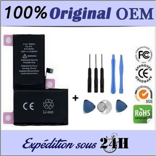3200mah Batterie Superieure Neuve Oem Pour Iphone X - Qualite Superieure +/ Adhesif + Kit