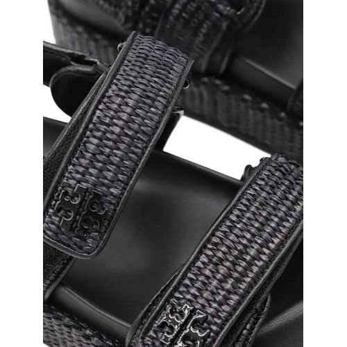Tory Burch Sandales Kira À Plateforme - Noir
