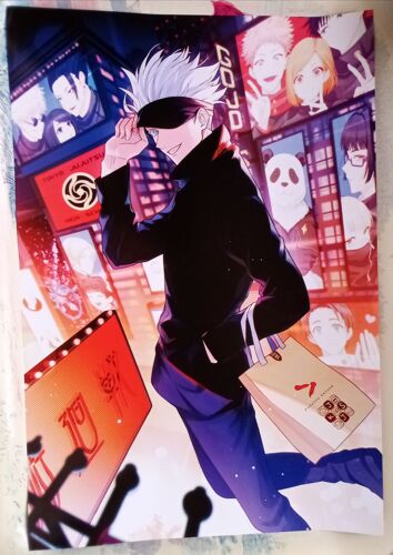 Affiche Poster Jujutsu Kaisen Manga Animé Japon Format A3