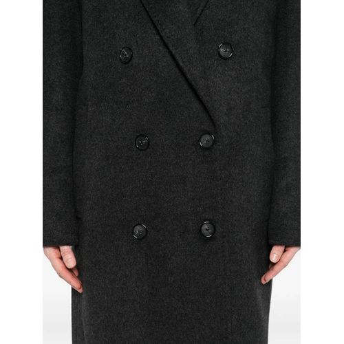 Toteme Manteau En Cachemire À Boutonnière Croisée - Gris