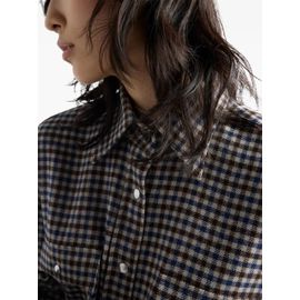 Prada Chemise En Laine - Marron