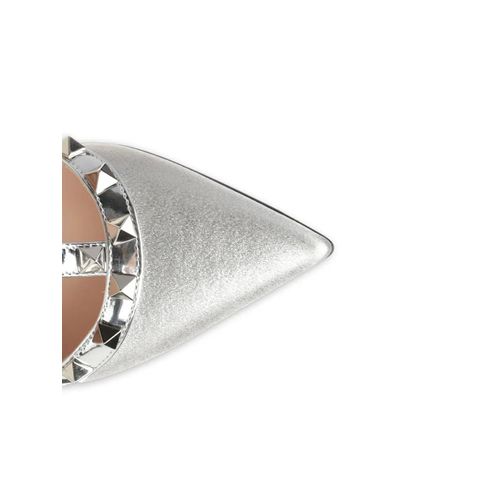 Valentino Garavani Escarpins Rockstud 100 Mm - Gris
