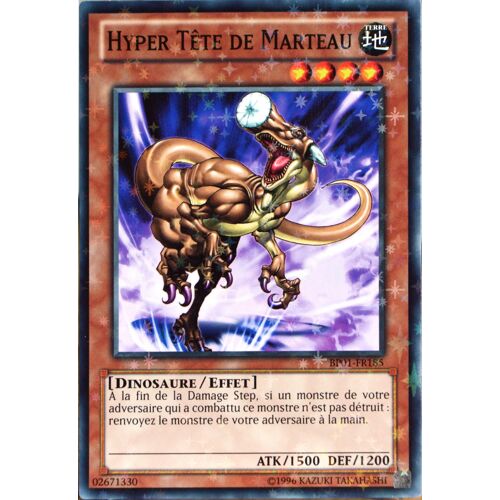 Carte Yu-Gi-Oh Bp01-Fr185-St Hyper Tête De Marteau Neuf Fr