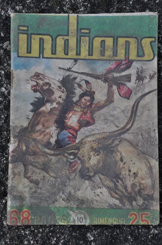 Rare Revue Indians Bi Mensuel N° 10  De 1958