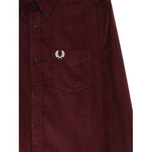 Fred Perry Chemise À Logo Brodé - Rouge