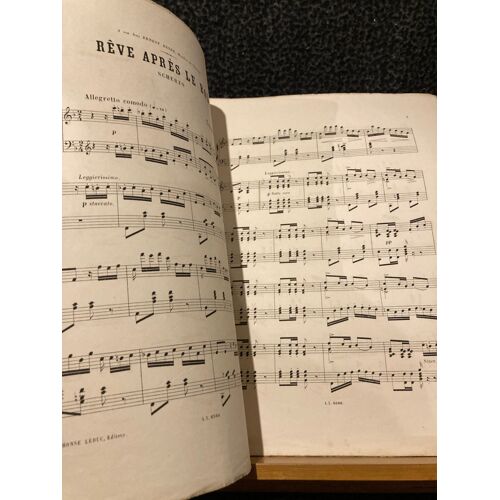 Ed. Broustet Reve Après Le Bal Scherzo Pour Piano Partition Éditions Leduc
