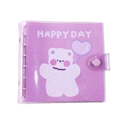 Papiers De Recharge Pour Carnet De Notes À Feuilles Mobiles, Reliure En Pvc Transparent, Couverture De Remplacement Pour Scrapbook
