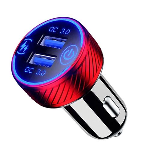 Chargeur De Voiture Usb 36w / 3a Qc3.0, Port Rapide, Charge Rapide Pour Téléphone