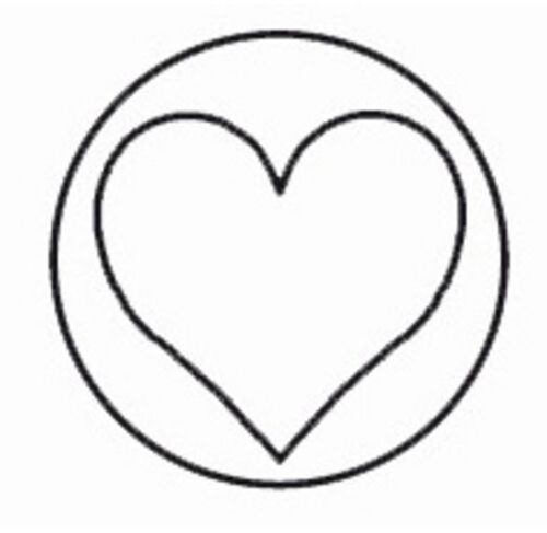 Herbin Sceau À Vis Avec Manche En Bois Vernis ( Symbole) - Coeur