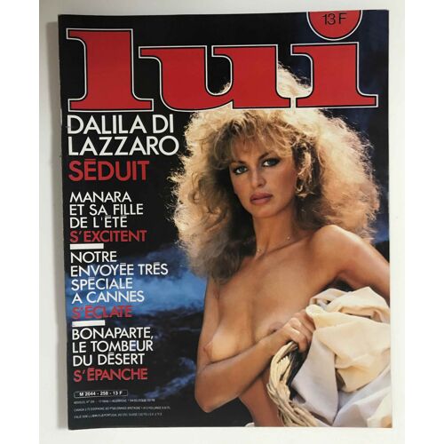 Magazine Lui N°258 - 1985 - Dalila Di Lazzaro - Milo Manara ( Etat Collection )