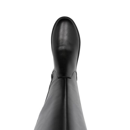 Liu Jo Bottes Silvia 89 À Logo Imprimé - Noir