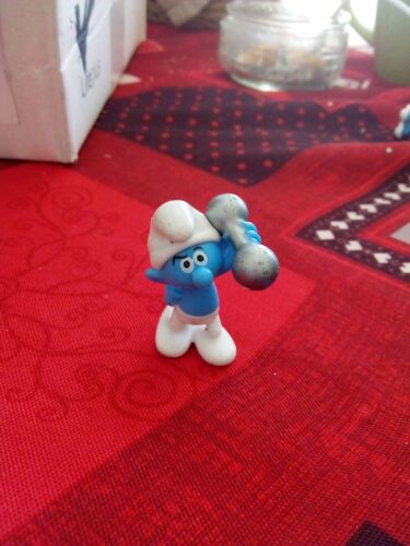Figurine Stroumpf A Vec Haletere