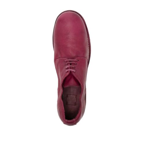 Guidi Derbies En Cuir - Rose