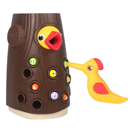 Toys Oiseau à Nourrir avec des Insectes  Jouet Éducatif pour Fille et Garçon de 2, 3 et 4 ans  Jeu qui Développe les Compétences
