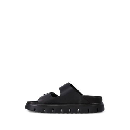 Birkenstock Claquettes Arizona À Boucle - Noir